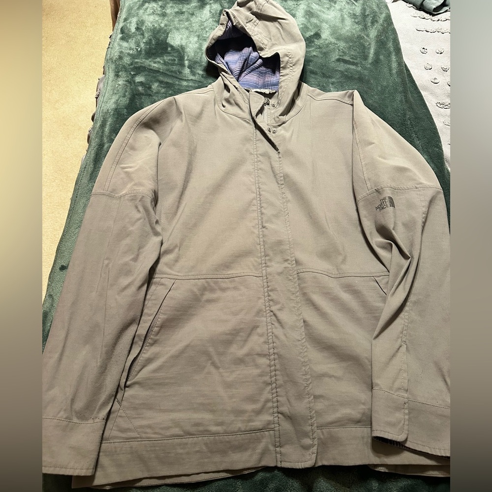 Grey The North Face Light Jacket